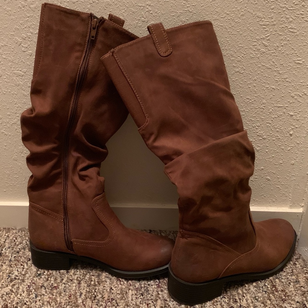 High calf boots